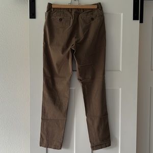 Men's Bearbottom Pants Size 30 M Cotton Spandex Stretch Chino Desert
